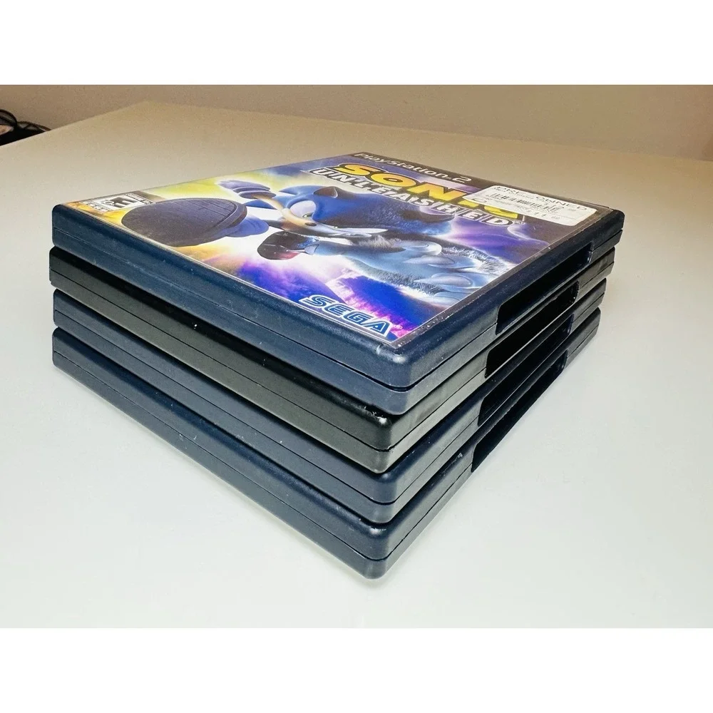 Sony PlayStation 2 LOT 4 Shrek  Finding Nemo Sonic Unleashed Harry Potter
